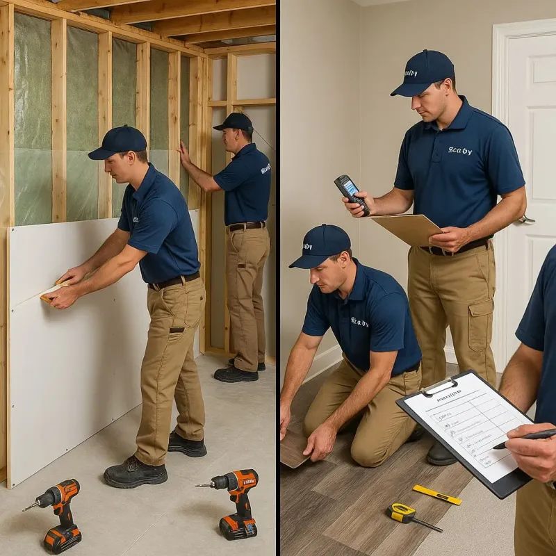 Repairs and Reconstruction process in Gold Canyon, AZ